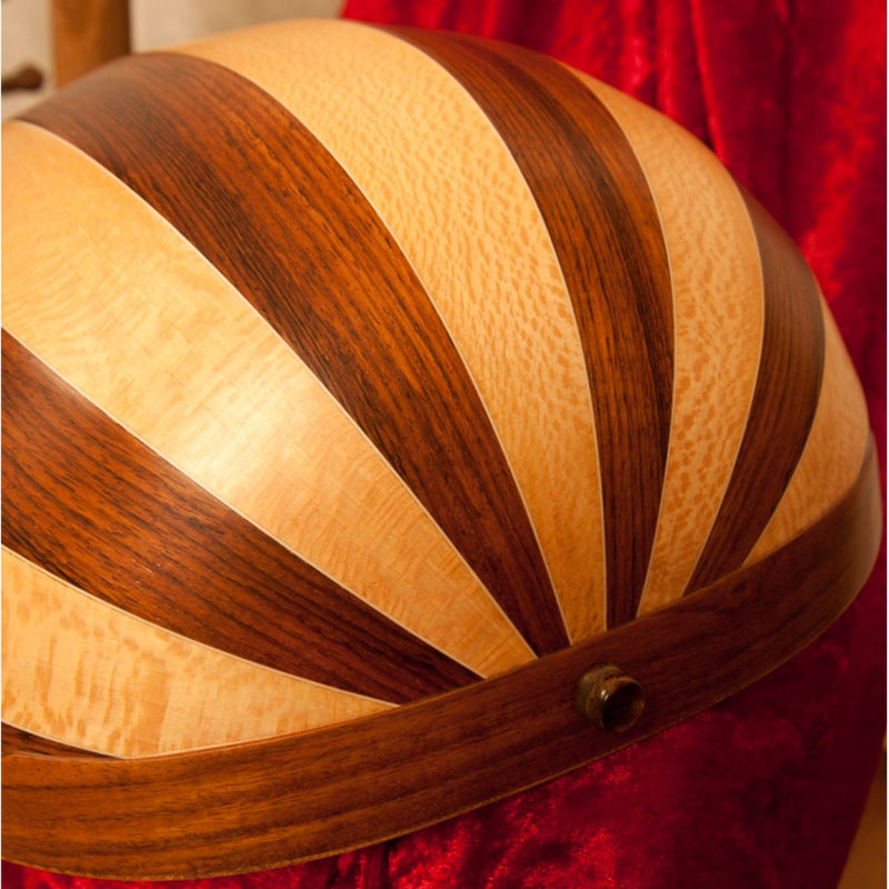 Roosebeck Tenor Lute-kulele — Variegated back end view
